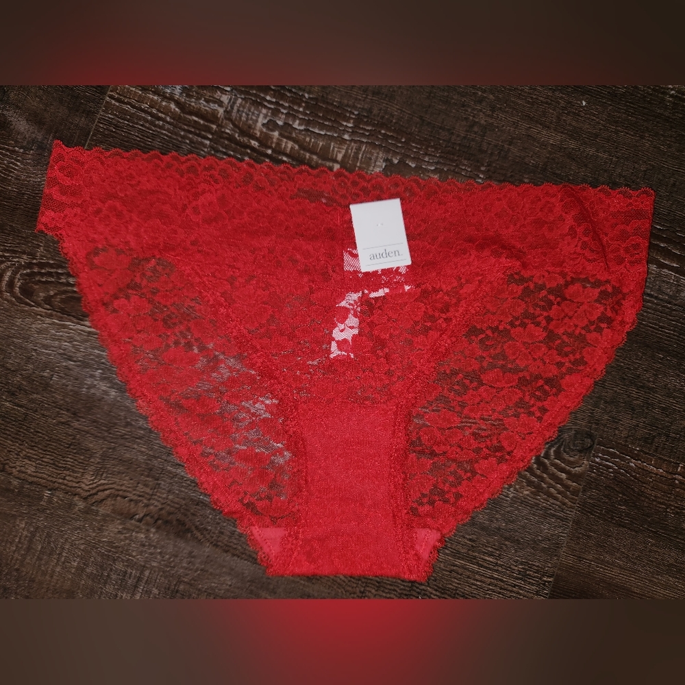 NWT Auden All Over Lace Panty